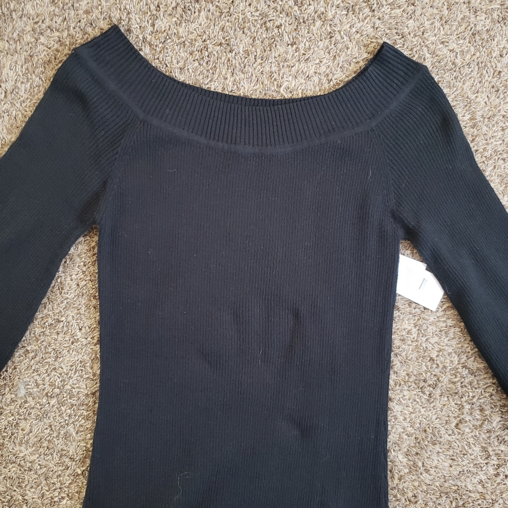 NEW off the shoulder sweater dress
